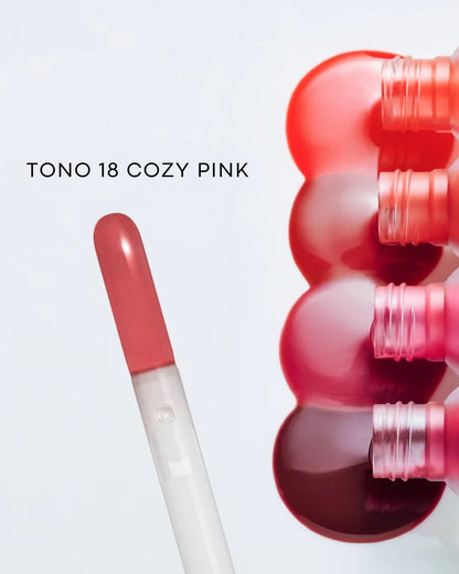Juicy Berry Plumping Lip Oil 18 Cozy Pink - Aceite Labial con Efecto Plumper