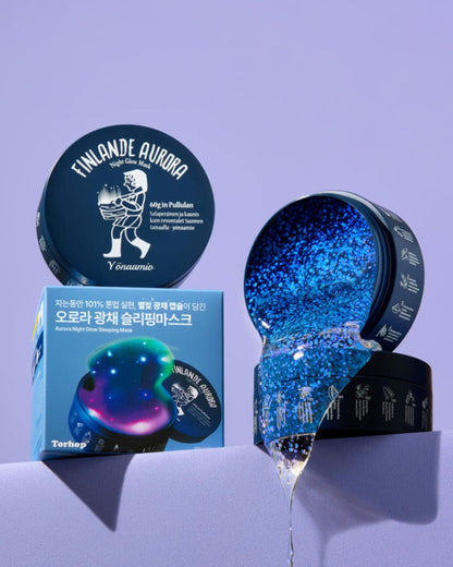 Finlande Aurora Night Glow Sleeping Mask | Mascarilla Nocturna