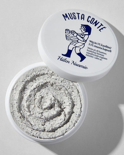 Musta Conté Mask with Charcoal Capsule | Mascarilla Purificante