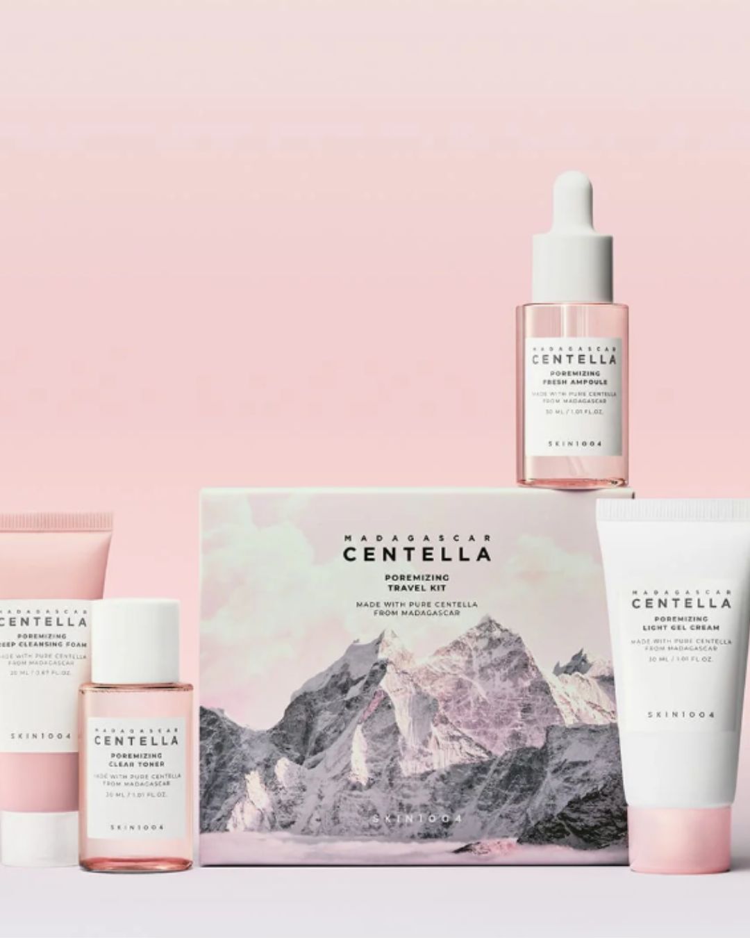Madagascar Centella Poremizing Travel Kit