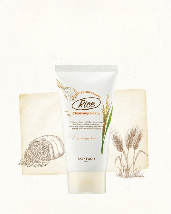 Rice Daily Brightening Cleansing Foam