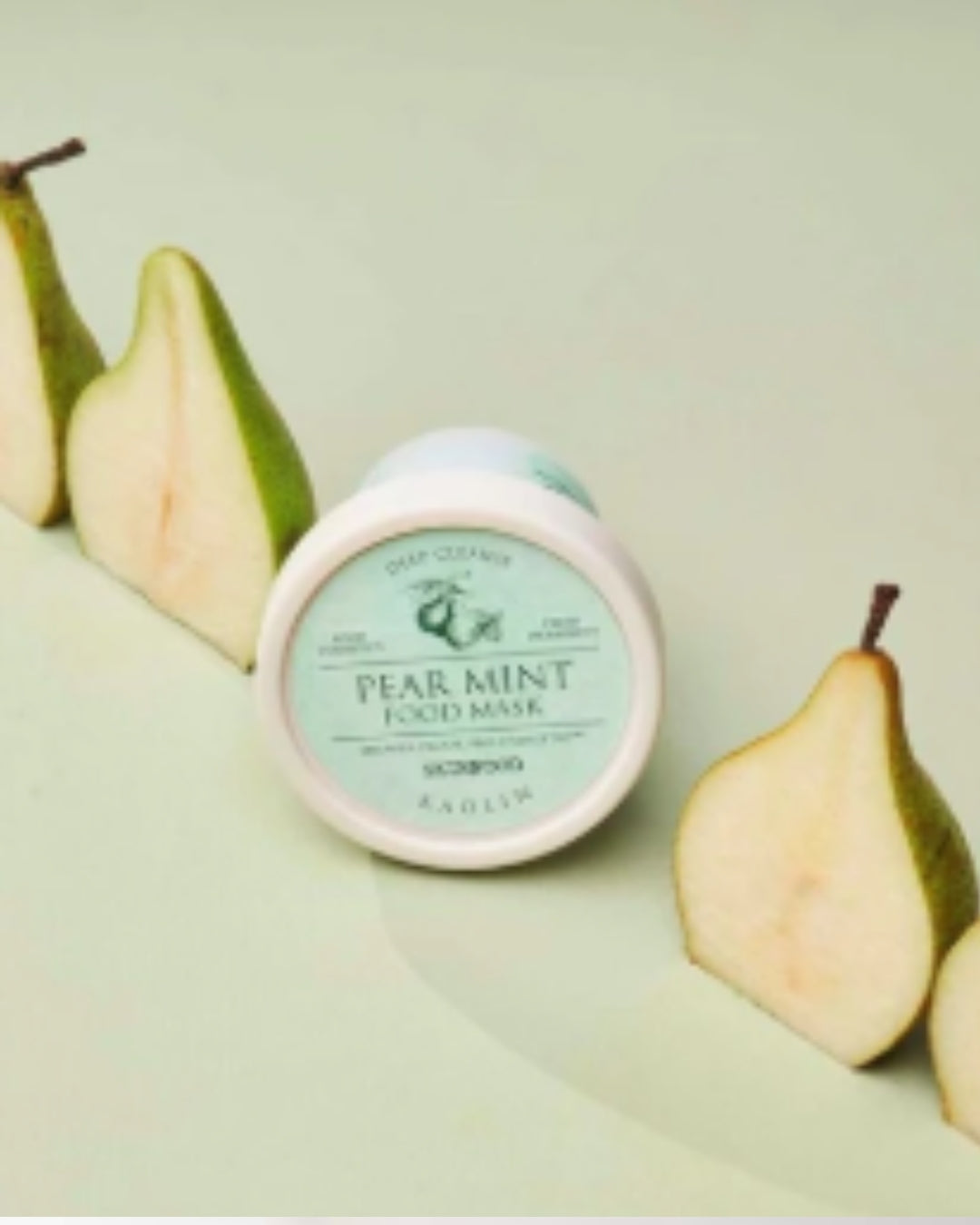 Pear Mint Food Mask