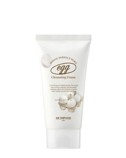 White Perfect Pore Egg Cleansing Foam 150ml