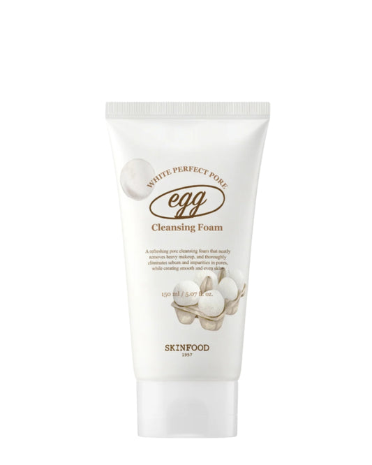 White Perfect Pore Egg Cleansing Foam 150ml