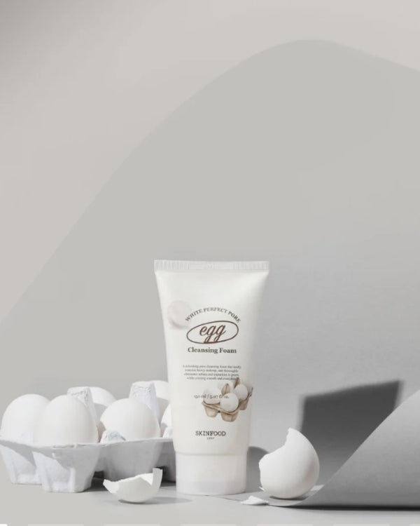 White Perfect Pore Egg Cleansing Foam 150ml