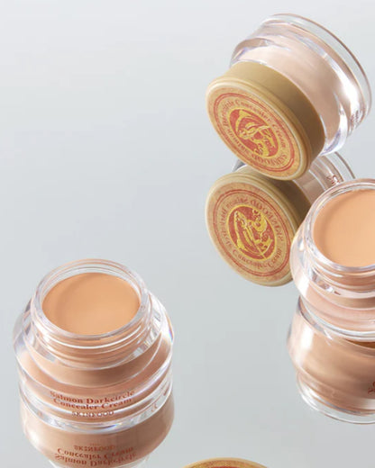 Salmon Dark Circle Concealer Cream (#1 Light Beige / #2 Beige)