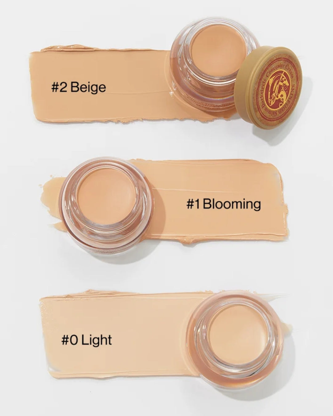 Salmon Dark Circle Concealer Cream (#1 Light Beige / #2 Beige)