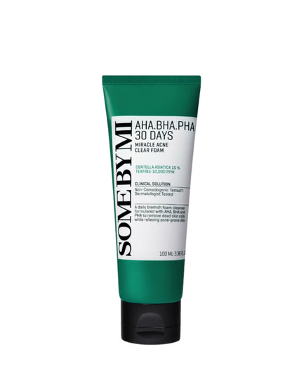AHA BHA PHA 30 Days Miracle Acne Clear Foam (100ml)