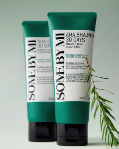 AHA BHA PHA 30 Days Miracle Acne Clear Foam (100ml)