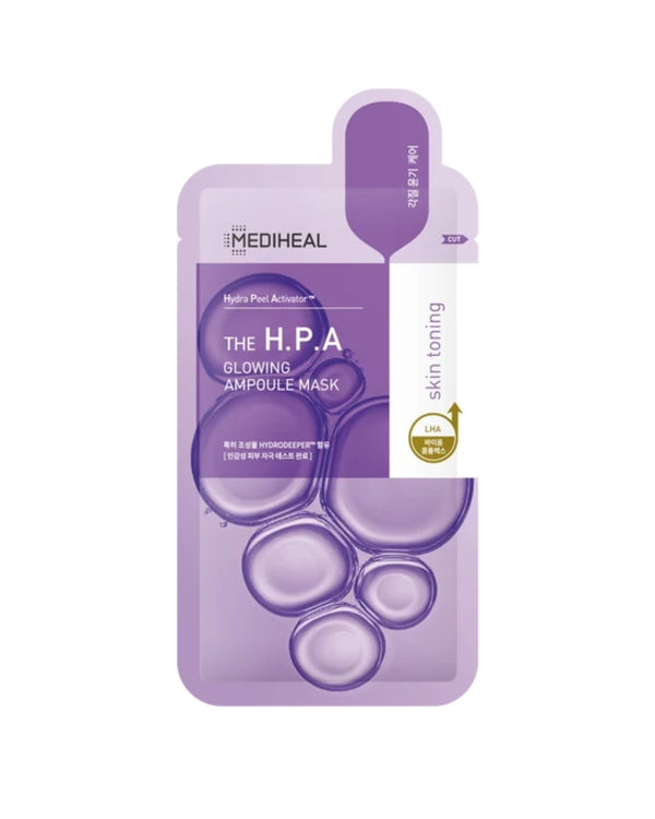 The H.P.A Glowing Ampoule Mask | Mascarilla Exfoliante e Iluminadora