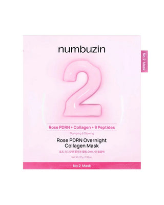 No. 2 Rose PDRN Overnight Collagen Mask | Mascarilla Nocturna