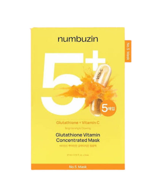 No. 5+ Glutathione Vitamin Concentrated Mask | Mascarilla