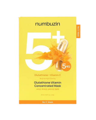 No. 5+ Glutathione Vitamin Concentrated Mask | Mascarilla