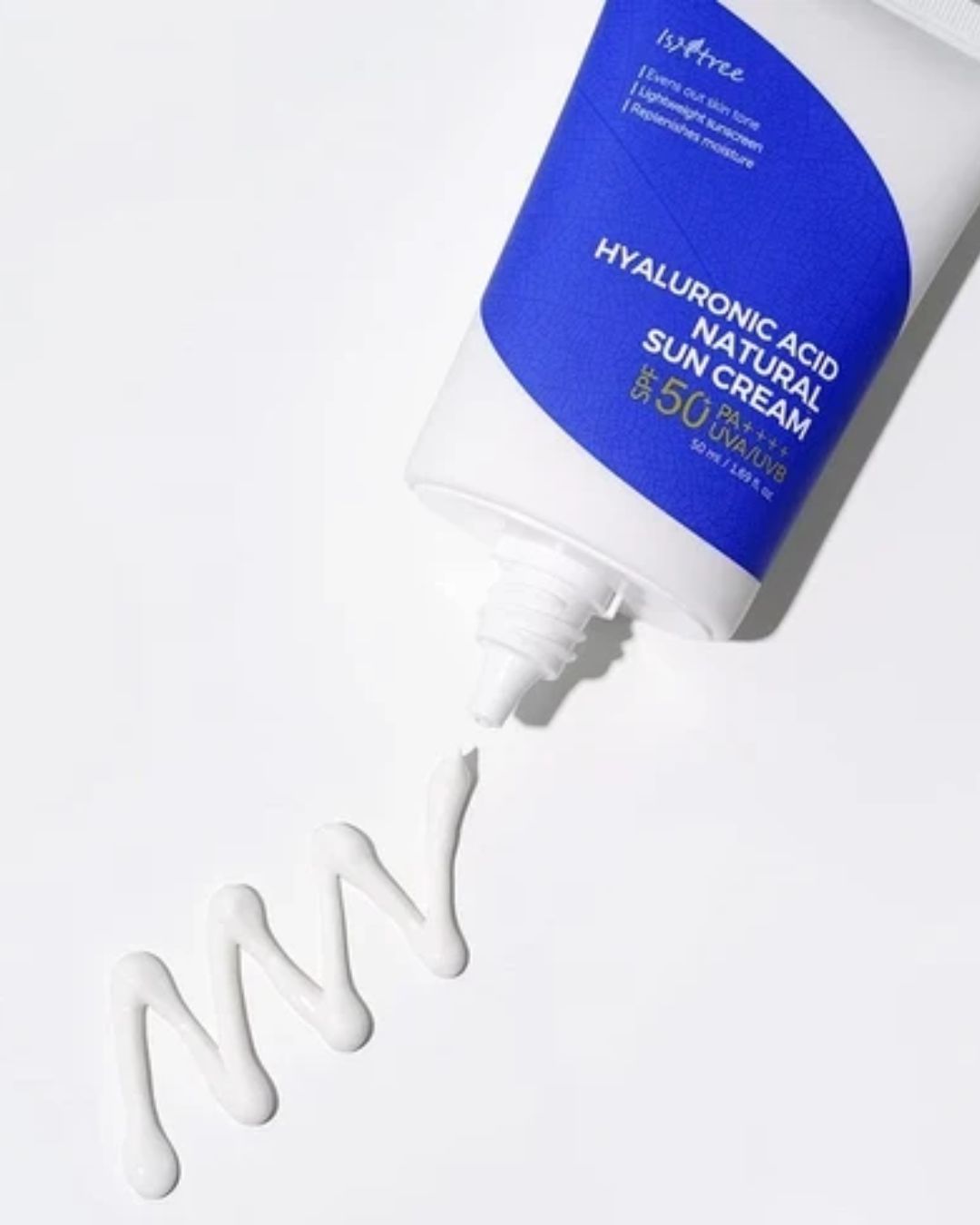 Hyaluronic Acid Natural Sun Cream SPF50+ PA++++  - Protector Solar
