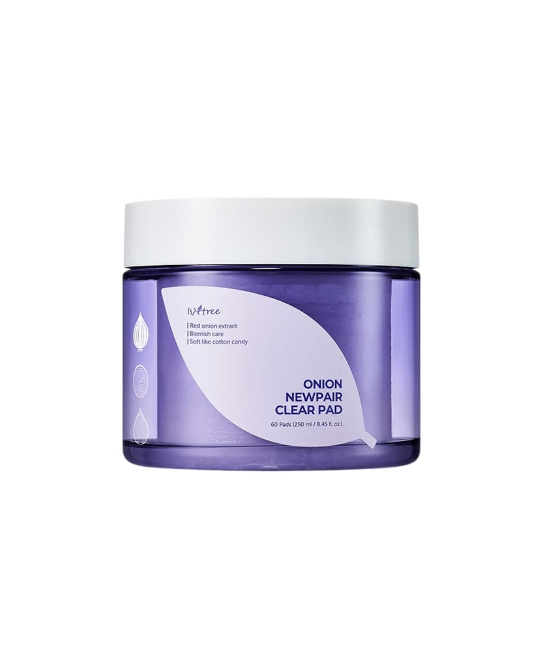 Onion Newpair Clear Pad 60 Pads (250ml) - Discos Exfoliantes
