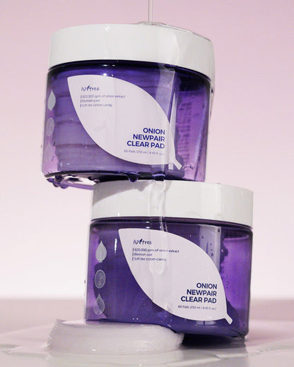 Onion Newpair Clear Pad 60 Pads (250ml) - Discos Exfoliantes