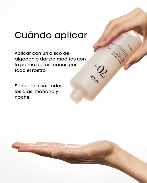Rice 70 + Ceramide Relief Toner - Tónico Nutritivo y Fortalecedor (250ml)