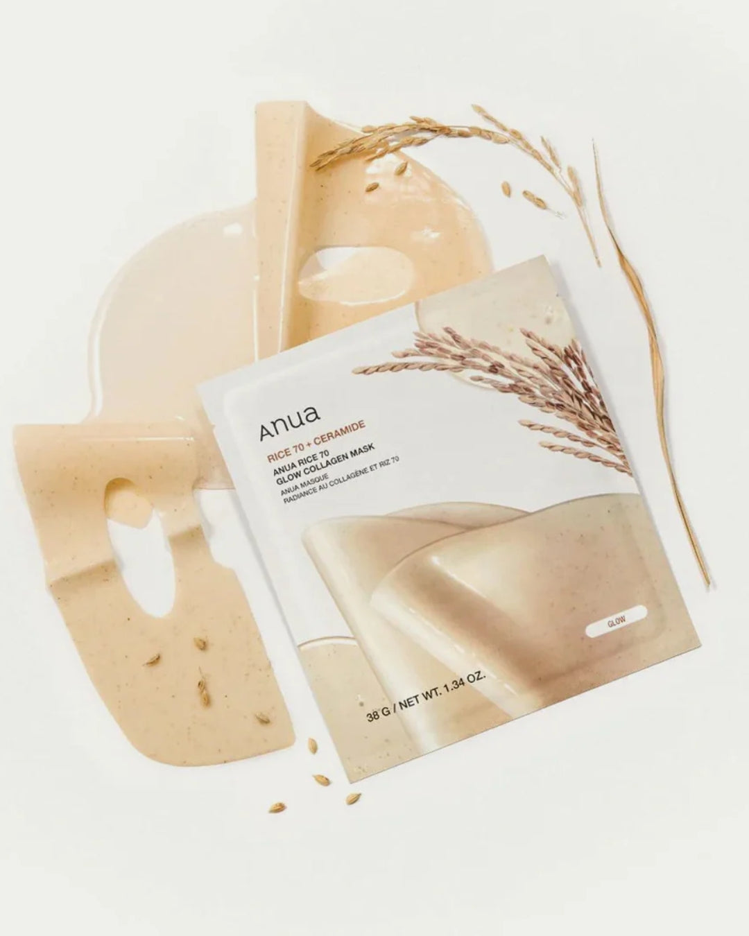 Rice 70 Glow Collagen Mask - Mascarilla de Arroz y Colágeno