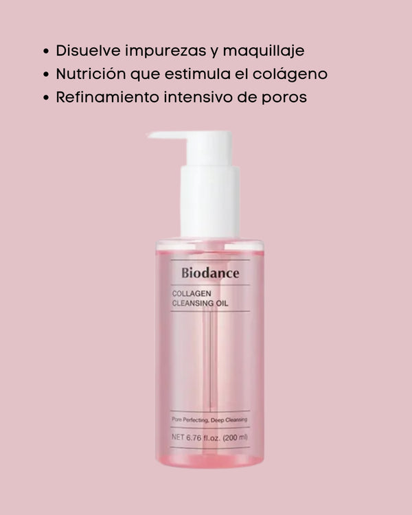 Collagen Cleansing Oil - Aceite Limpiador con Colágeno 200ml
