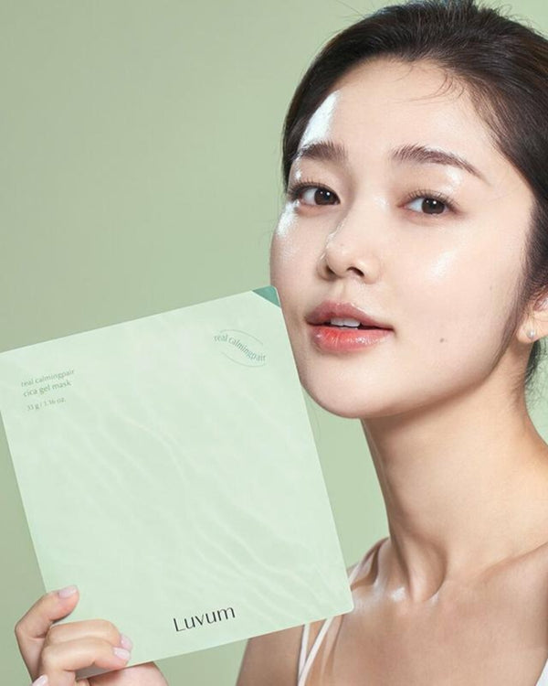Kit Luvum Premium Gel Masks: Phyto Collagen, Vitamin C, Cica y Yuja