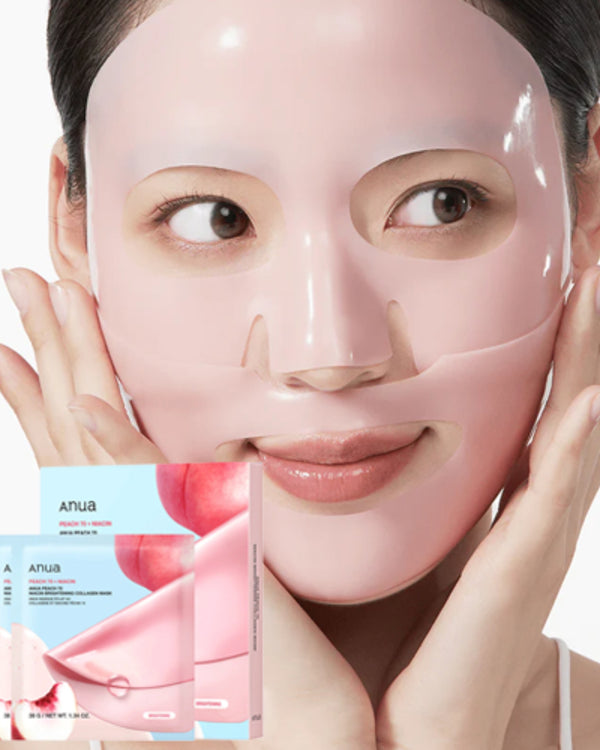Peach 70 Niacin Brightening Collagen Mask - Mascarilla Iluminadora y Reafirmante
