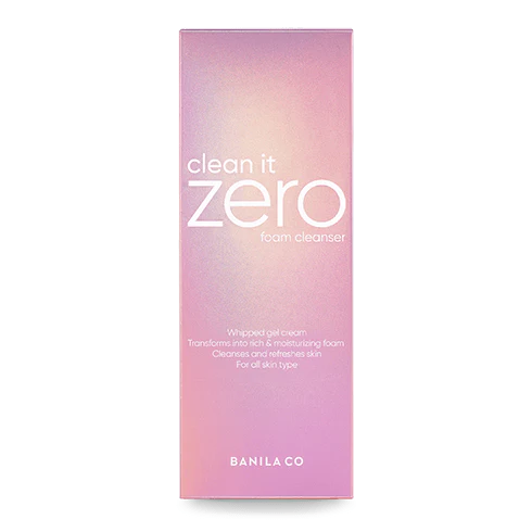 Clean it Zero Foam Cleanser 150 ml - Limpiador Facial Hidratante