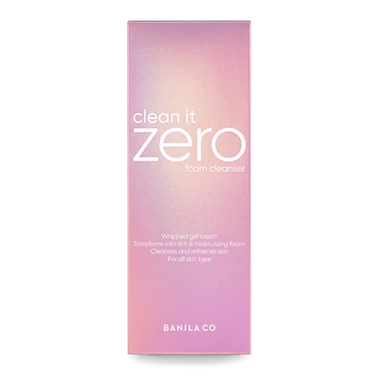 Clean it Zero Foam Cleanser 150 ml - Limpiador Facial Hidratante