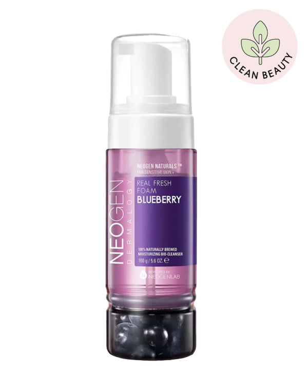 Blueberry Real Fresh Foam Cleanser 160g | Limpiador Facial