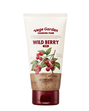 Cargar imagen en el visor de la galería, SKINFOOD - Vege Garden Cleansing Foam Wild Berry  150 ml
