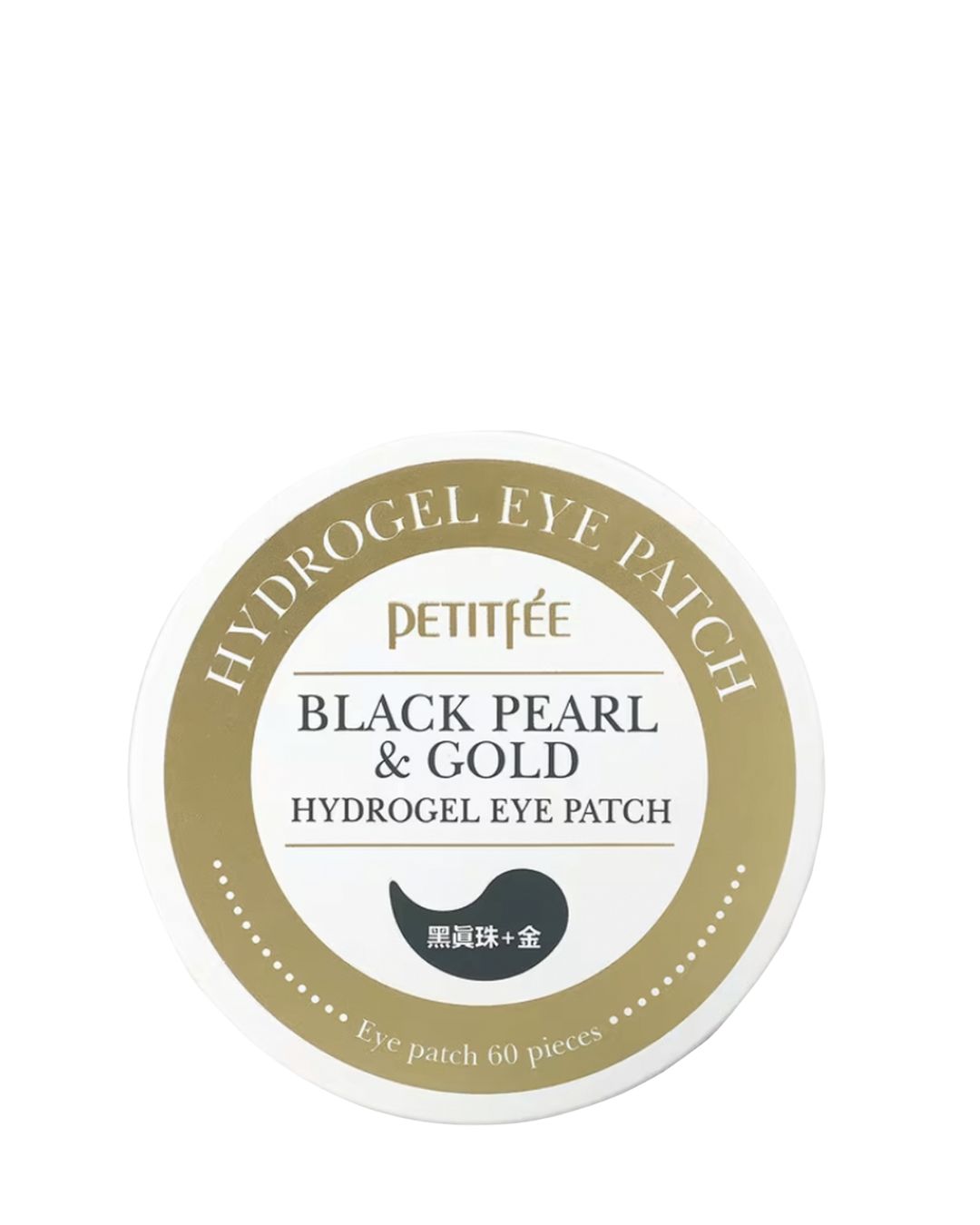 Petitfee - Black Pearl & Gold Hydrogel Eye Patch