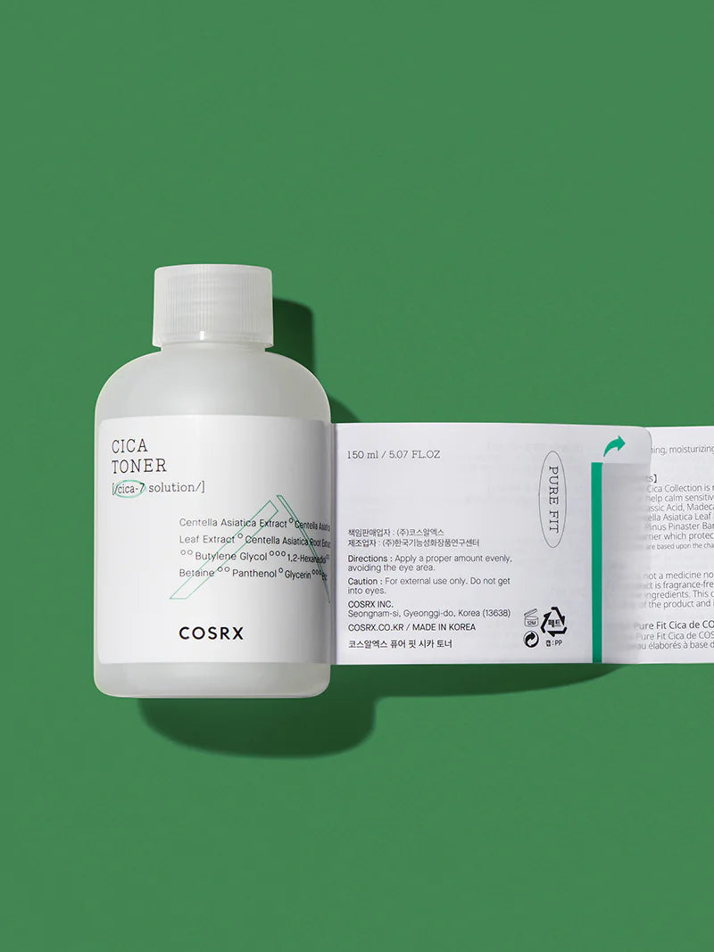 Pure Fit Cica Toner 150ml - Tónico Calmante Intensivo